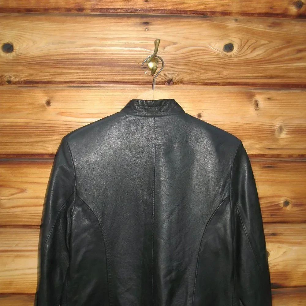 Black Leather Jacket  - Picture 5 of 6